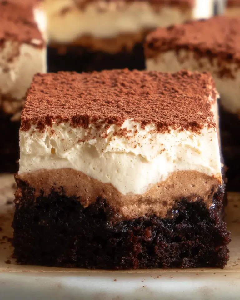 Tiramisu Brownies