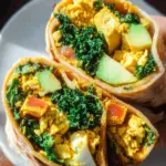 Tofu Scramble Wrap Tofu Scramble Wrap