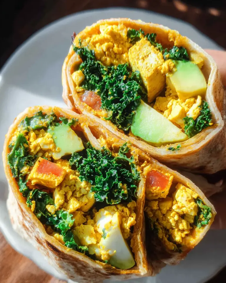 Tofu Scramble Wrap