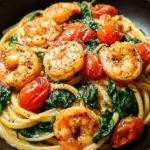 Tomato Spinach Shrimp Pasta Tomato Spinach Shrimp Pasta