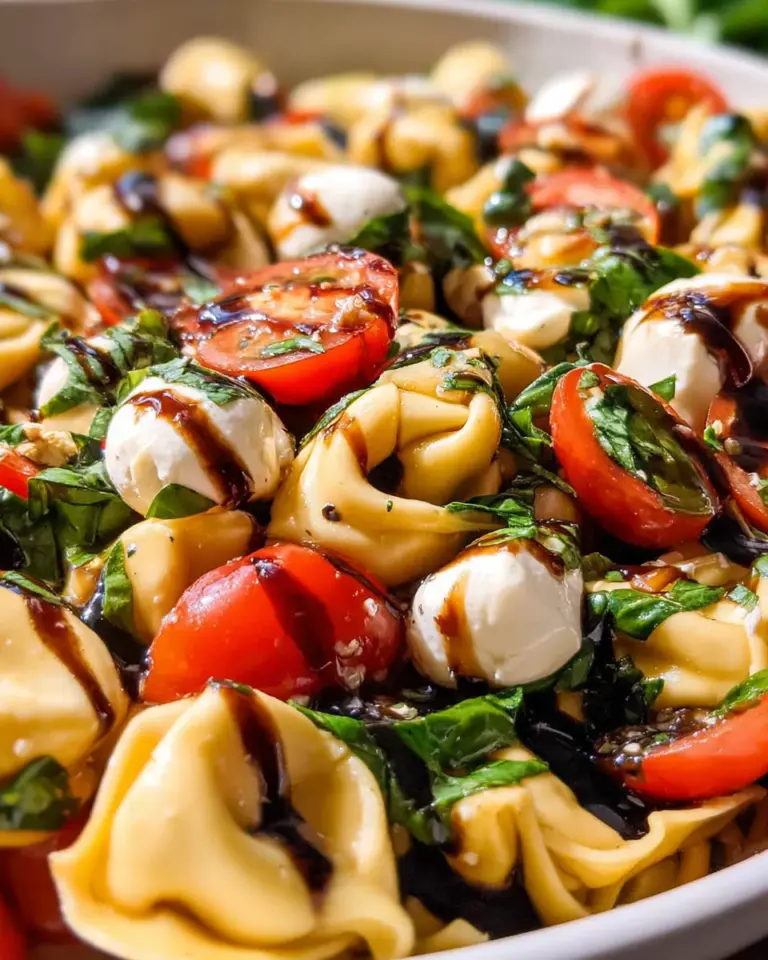 Tortellini Caprese Salad