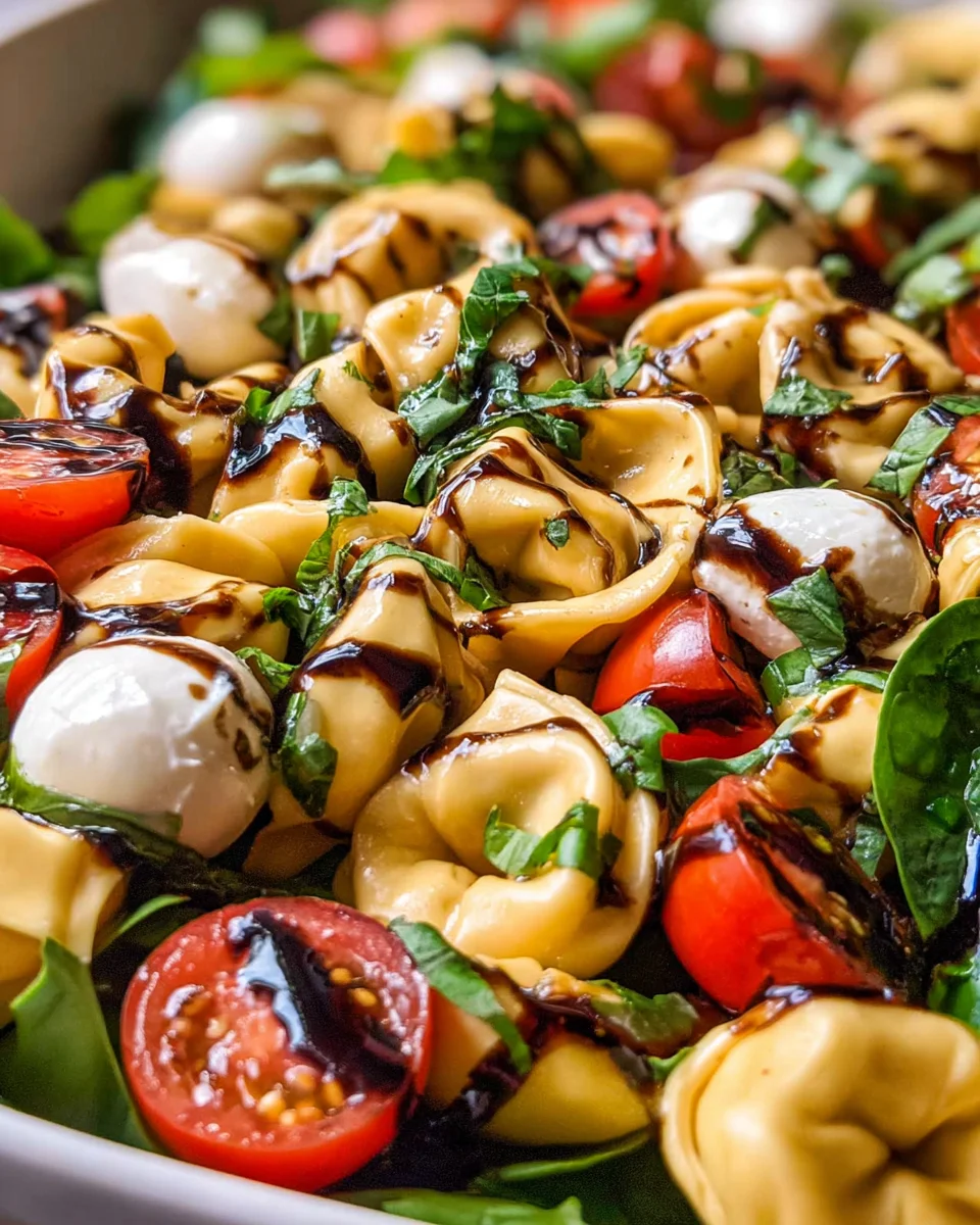 Tortellini Caprese Salad Tortellini