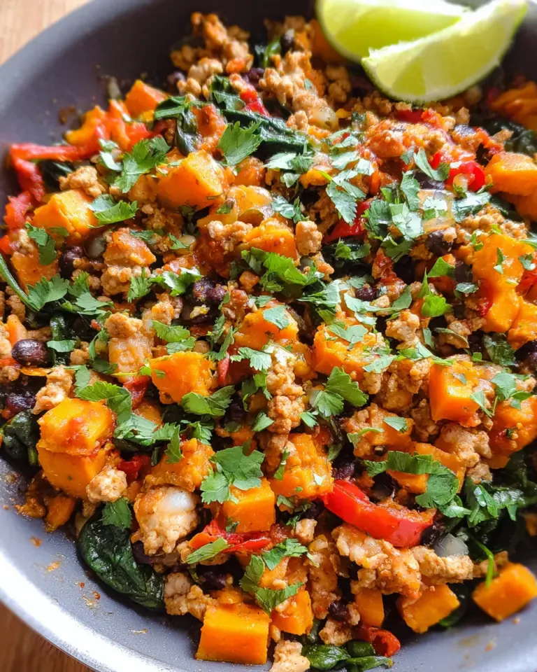 Turkey Sweet Potato Skillet