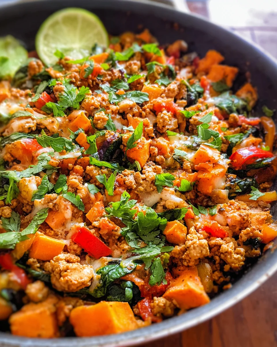 Turkey Sweet Potato Skillet Turkey