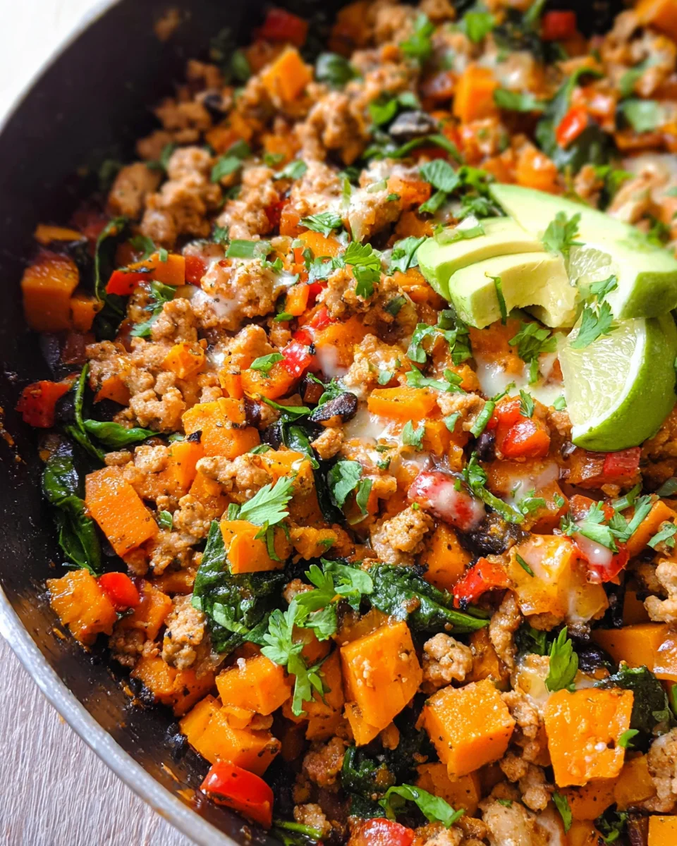 Turkey Sweet Potato Skillet Turkey
