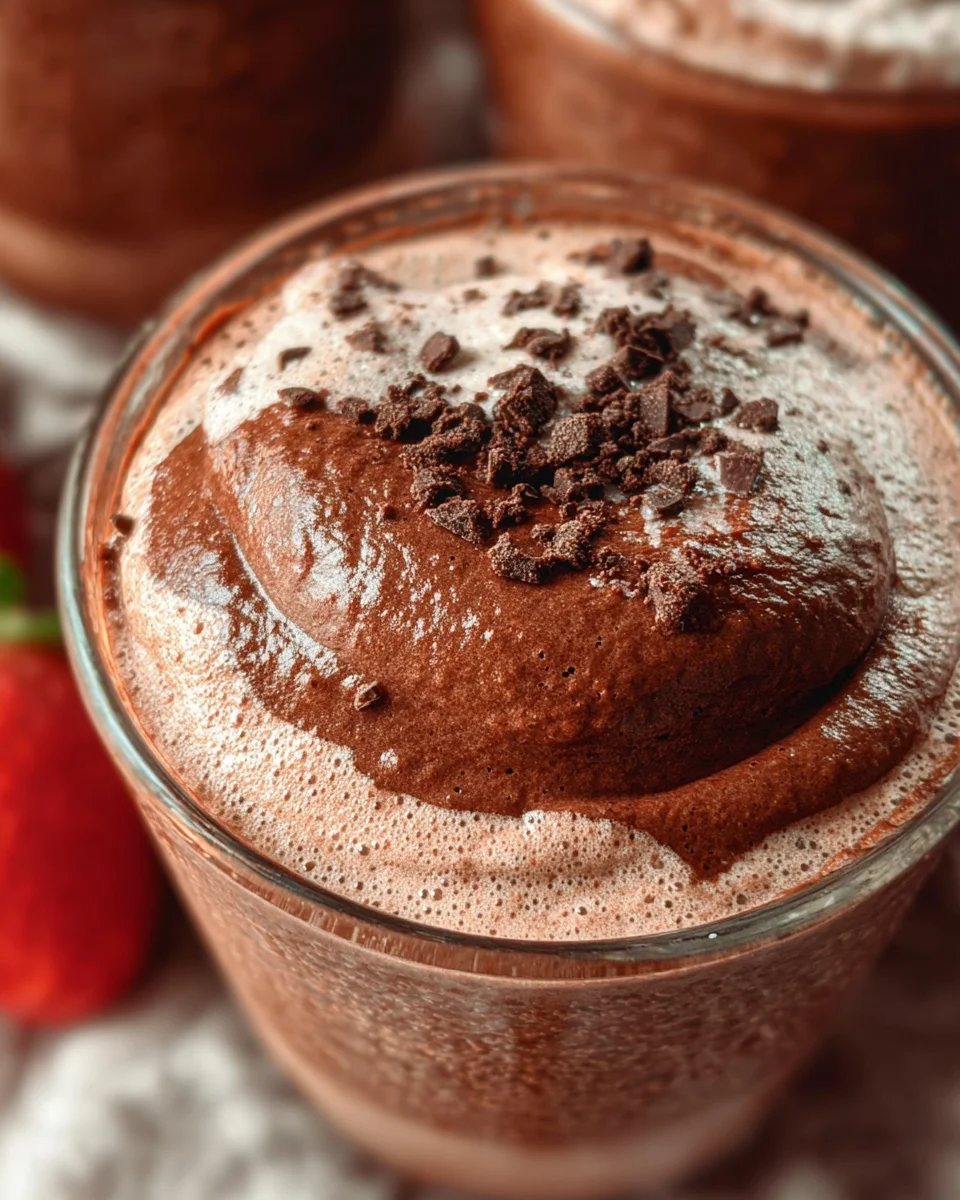 Vegan Chocolate Mousse with Aquafaba Vegan