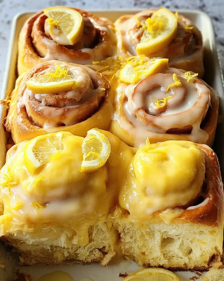 Vegan Lemon Sweet Rolls