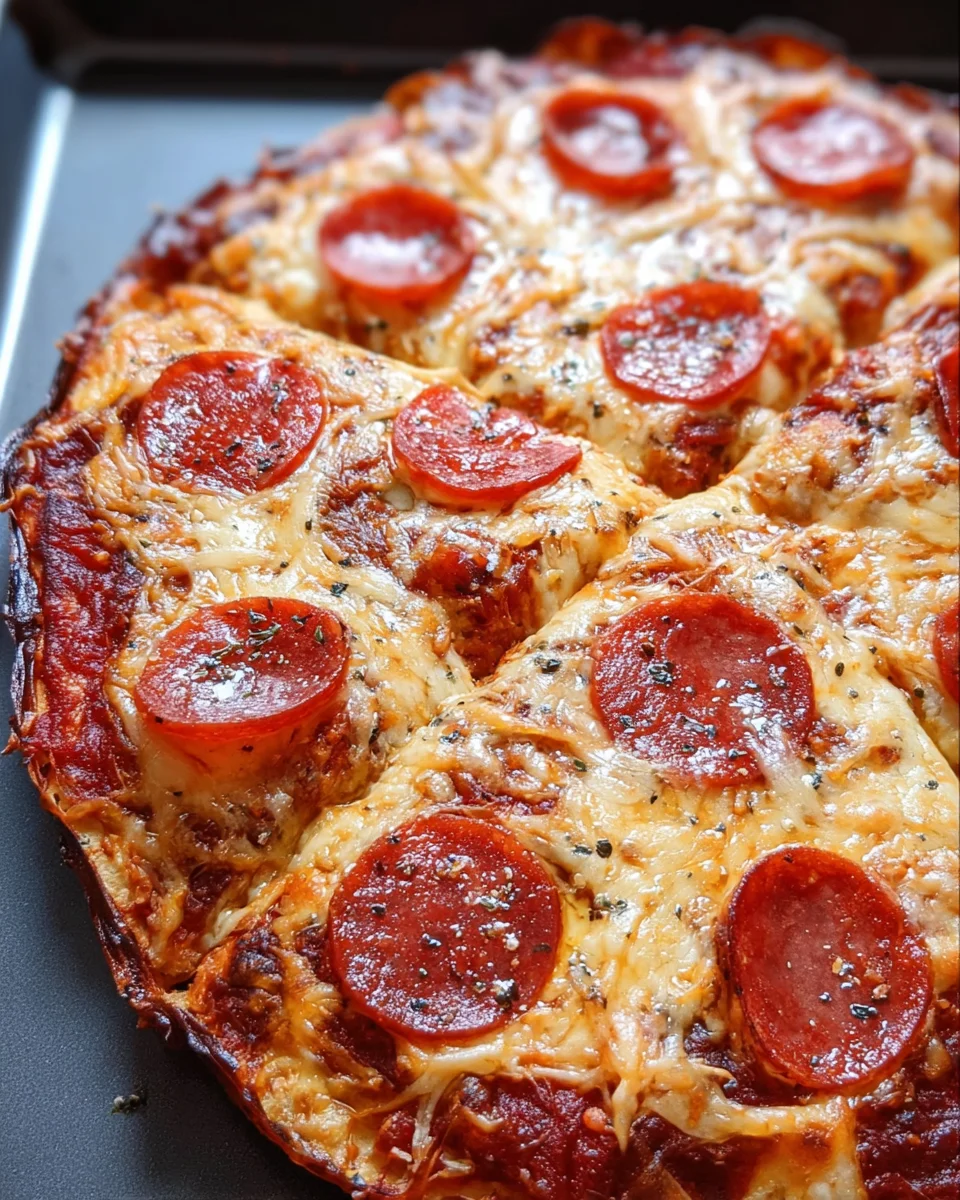 Viral Cottage Cheese Flatbread Pizza Viral