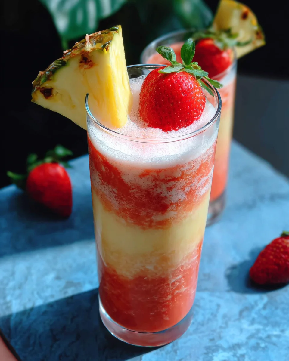 Virgin Strawberry Pina Colada 16 Virgin
