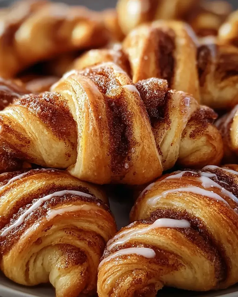 Warm Cinnamon Crescent Twists