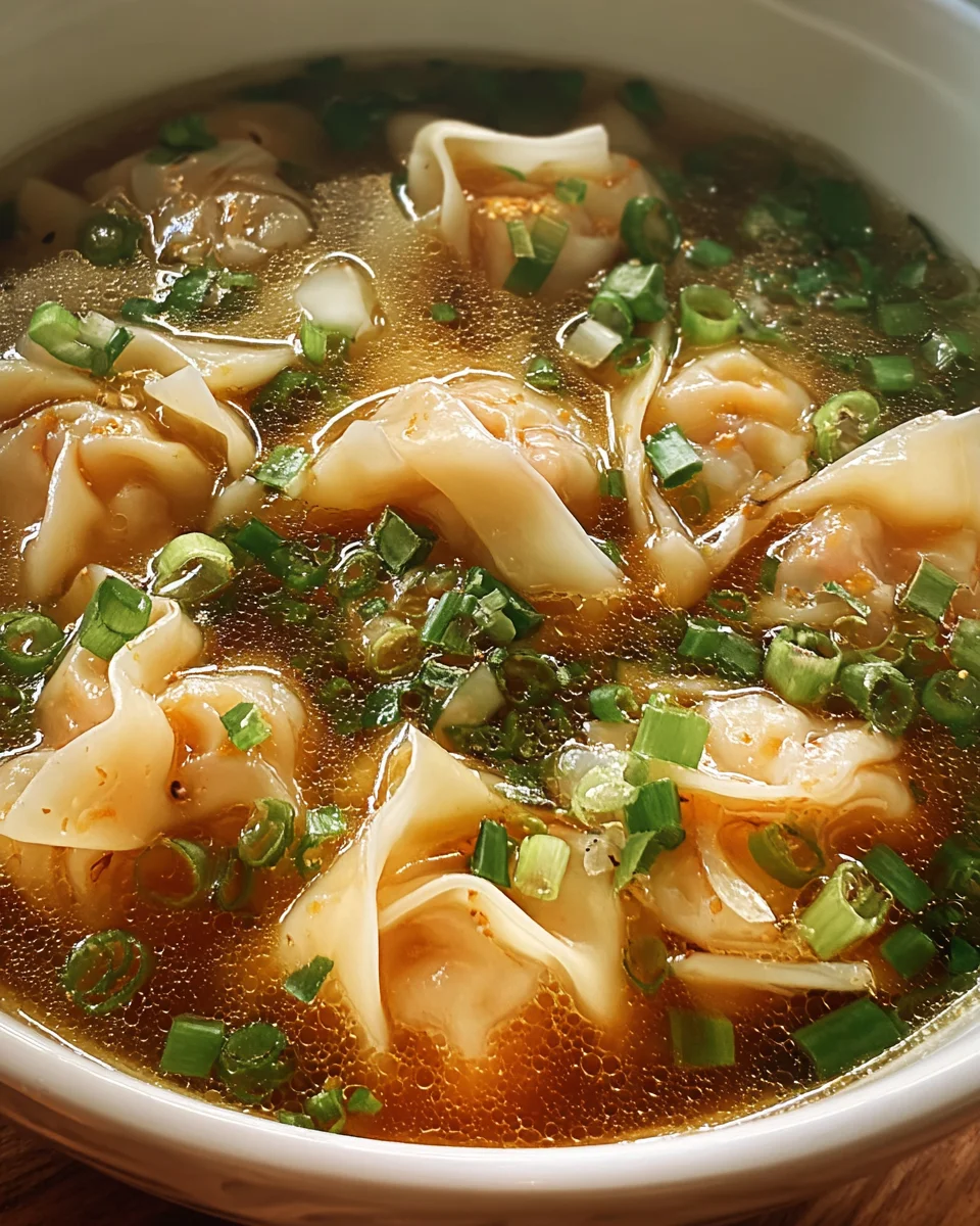 Wonton Soup Recipe Wonton