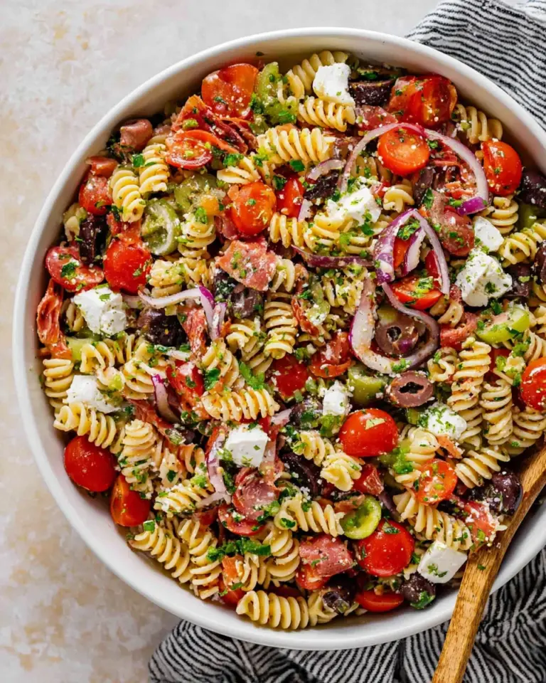 Zesty Italian Pasta Salad