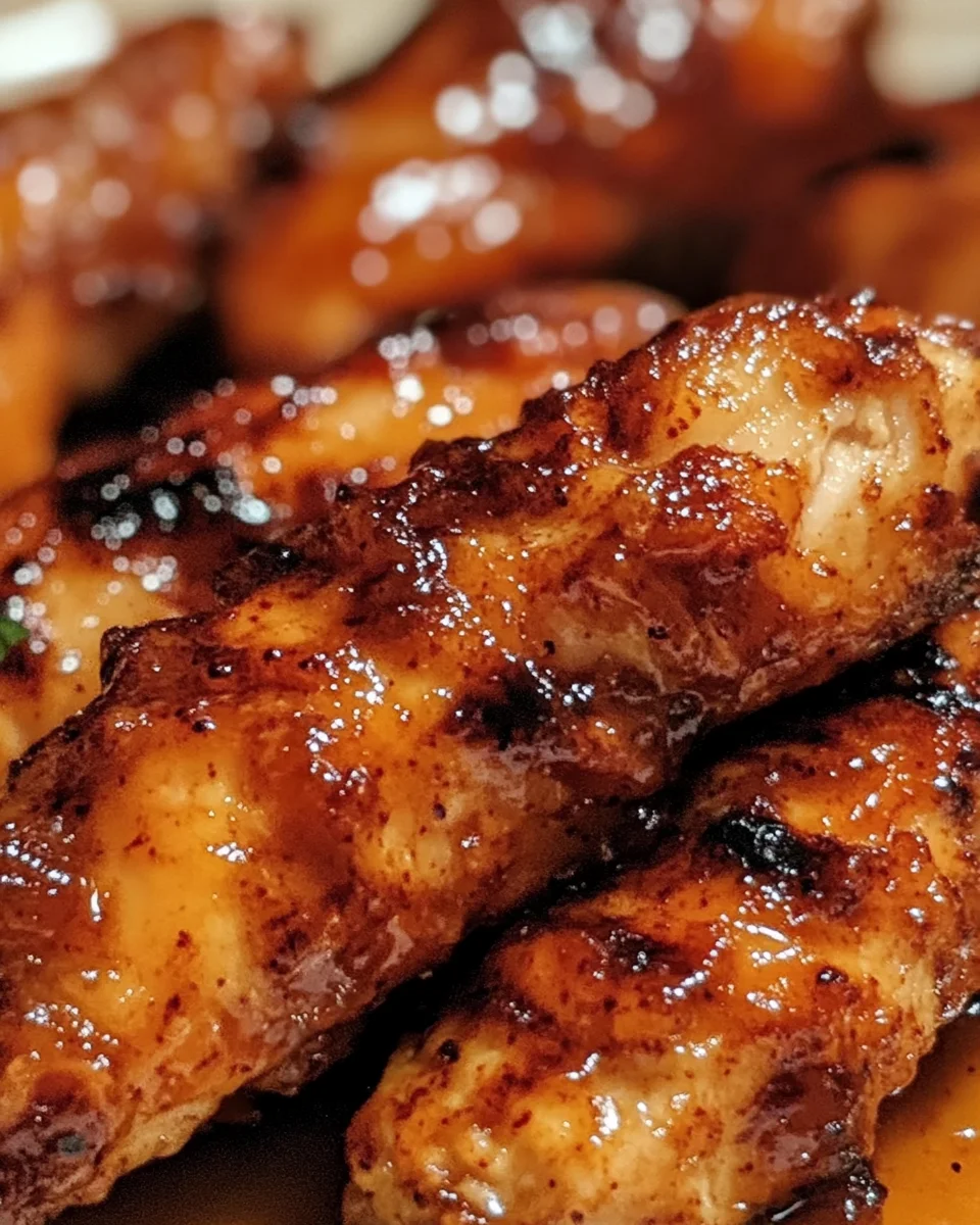 Air Fryer Honey BBQ Chicken Tenders 19 Air