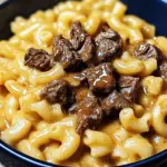 Bold Creamy Honey BBQ Steak Mac