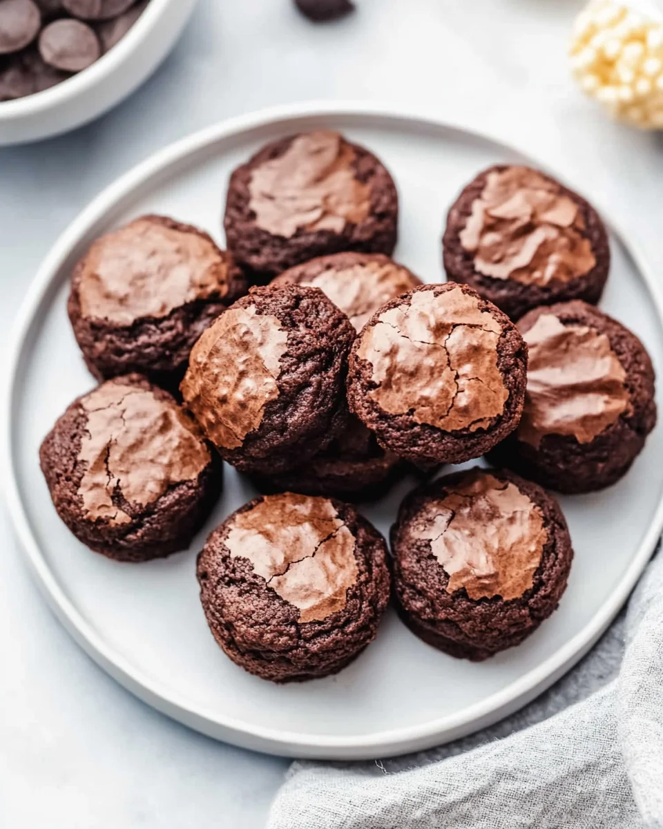 Brownie Petit Fours 25 Brownie