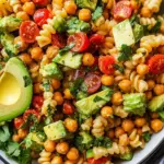 Buffalo Chickpea Pasta Salad