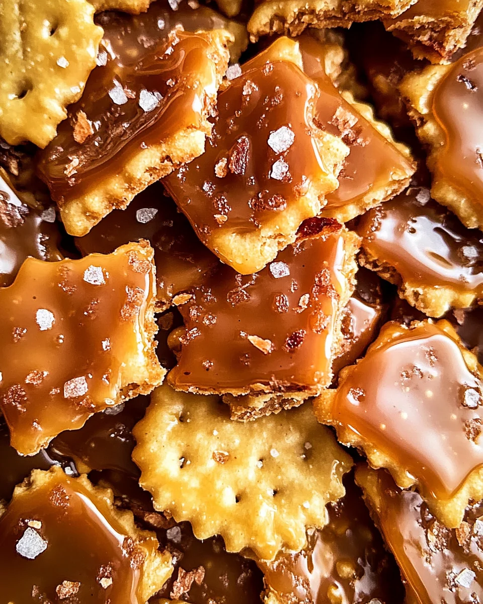 Caramel Crackers