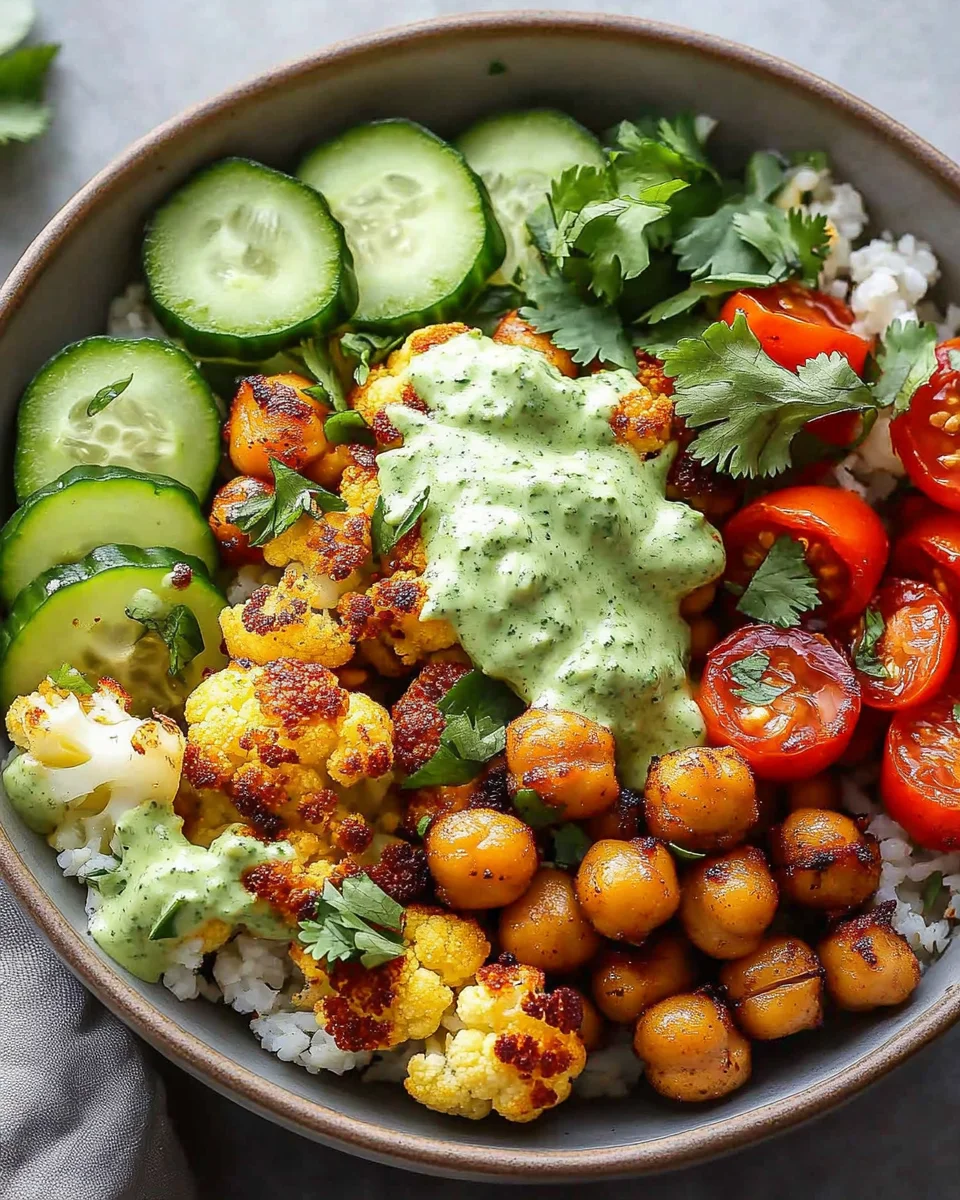 Cauliflower Shawarma Bowls