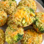 Cheesy Broccoli Quinoa Bites