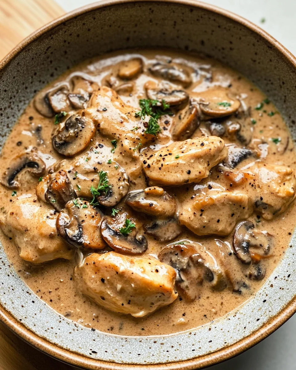Chicken Stroganoff