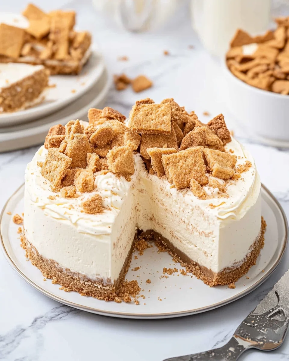 Cinnamon Toast Crunch Cheesecake