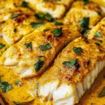 Coconut Curry Baked Cod