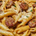 Creamy Bold Smoky Cajun Sausage Penne
