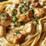 Creamy Cajun Garlic Butter Chicken Pasta