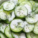 Creamy Cucumber Salad