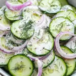 Creamy Cucumber Salad