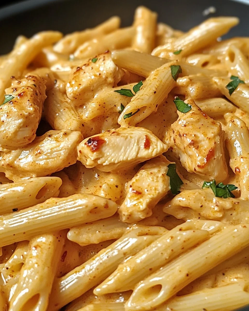 Creamy Garlic Butter Cajun Chicken Penne 23 Creamy