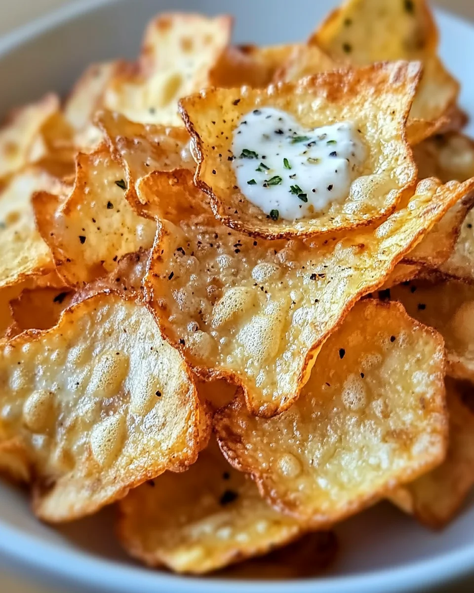 Crispy Cottage Cheese Chips 20 Crispy