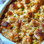 Dolly’s Chicken and Stuffing Casserole