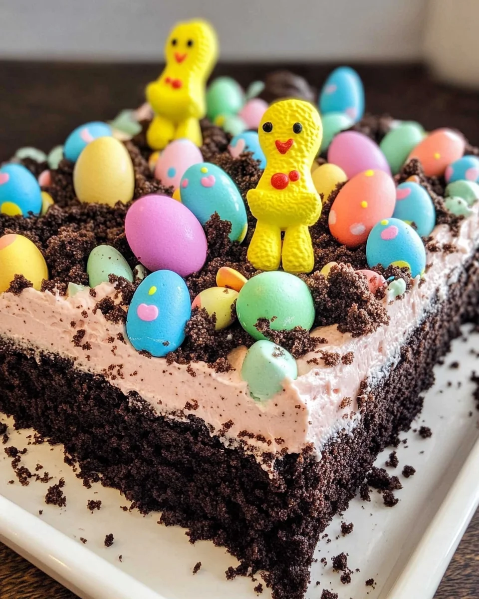 Easter Dirt Cake 19 Easter Dirt Cake