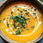 Easy Butternut Squash and Sweet Potato Soup