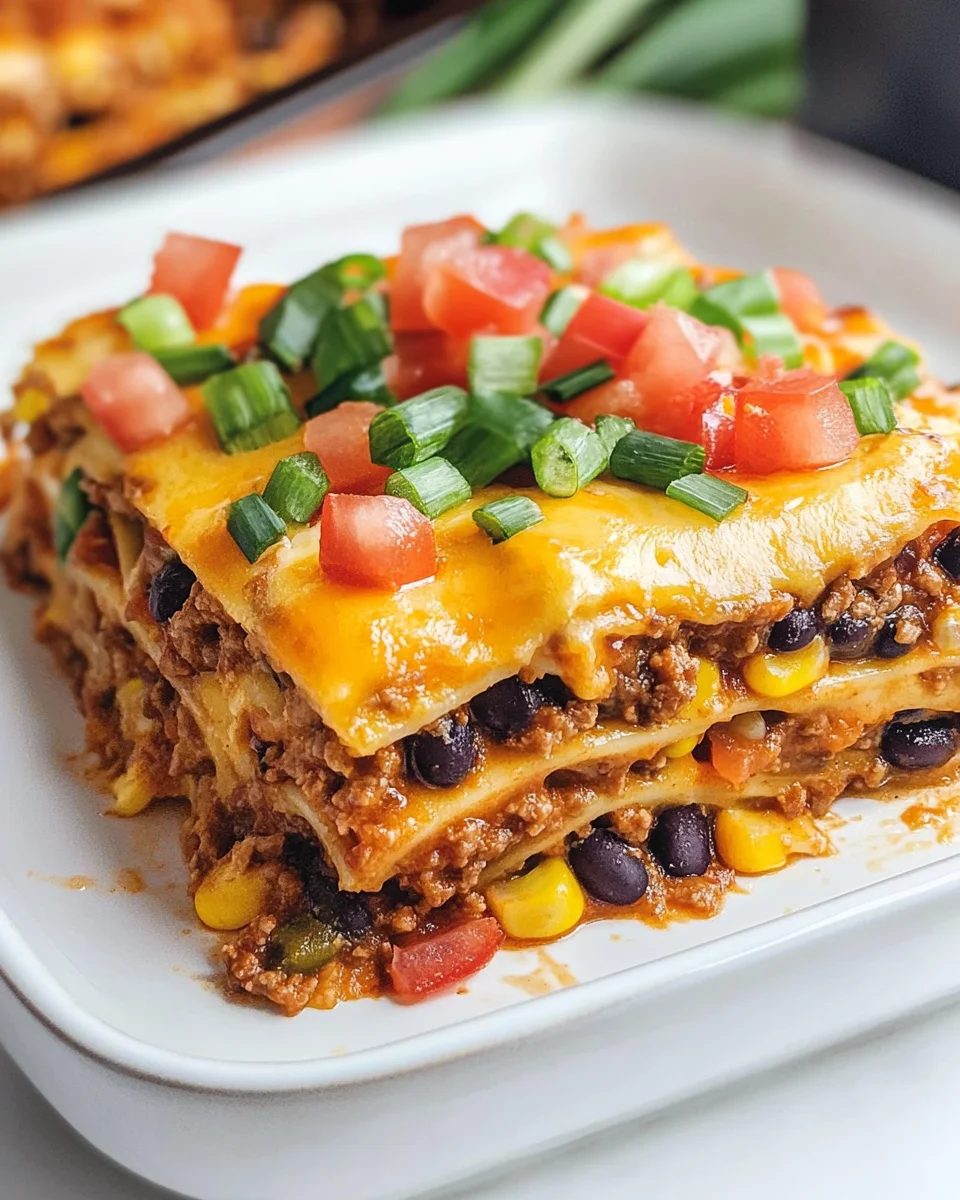 Easy Mexican Lasagna