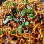 Easy Saucy Ramen Noodles