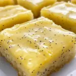 Glazed Lemon Poppy Seed Bars