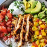 Grilled Chicken Burrito Bowls