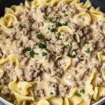 Ground Beef Stroganoff