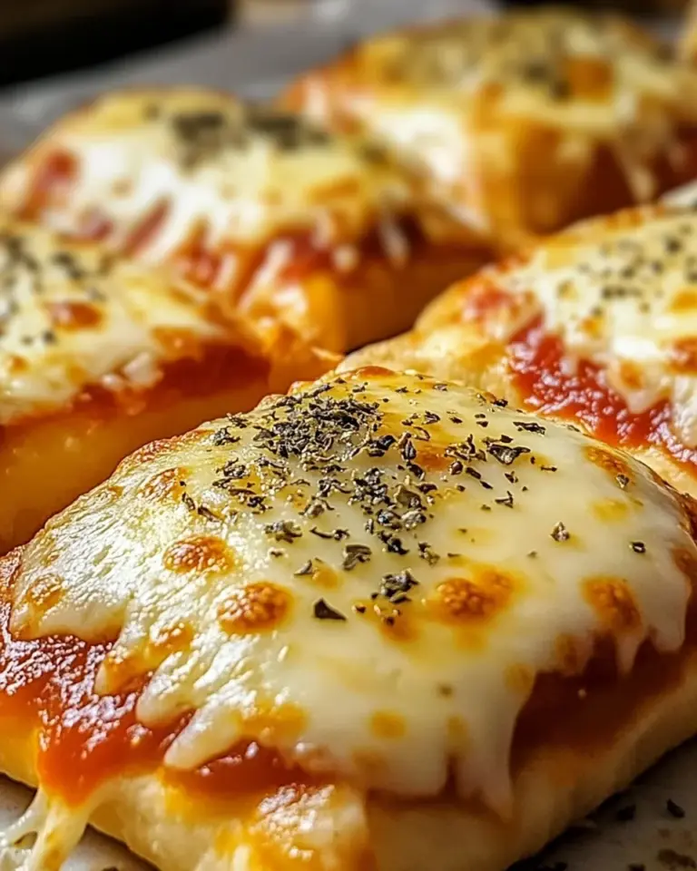 Homemade Easy Cheesy Pizza Pockets
