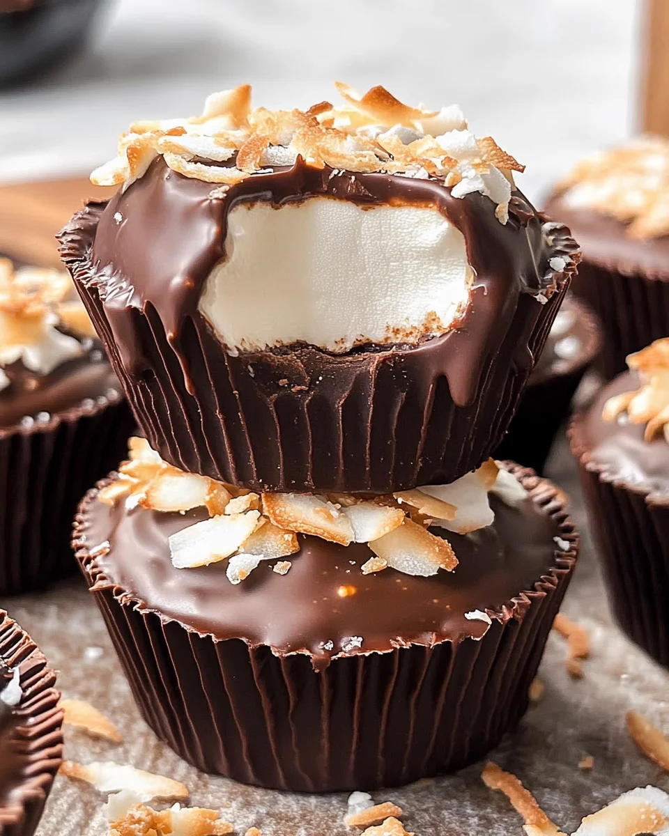 Homemade Mallo Cups