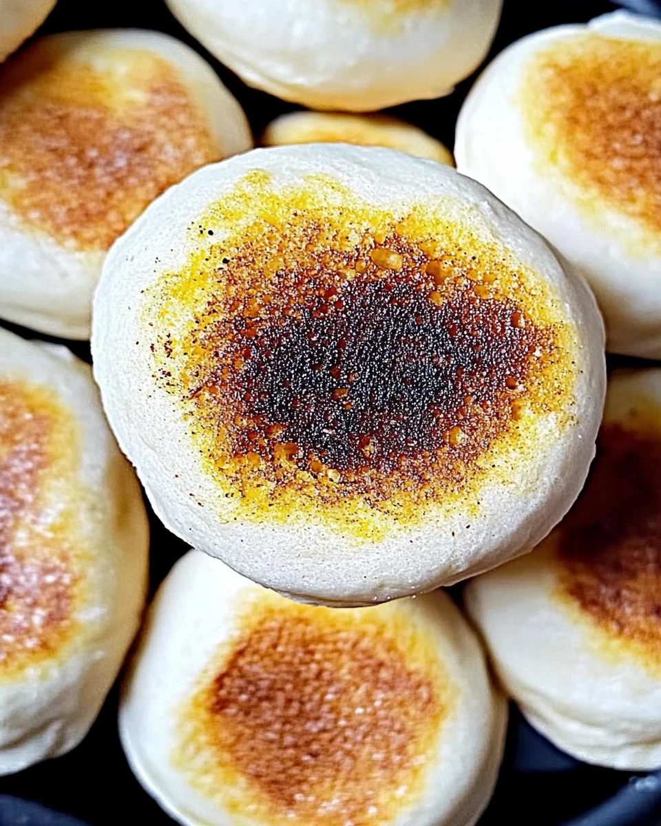 Homemade Sourdough English Muffins