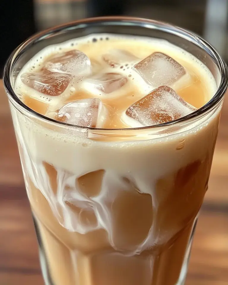 Iced English Tea Latte