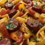 One-Pot Cajun Chicken & Smoked Sausage Pasta