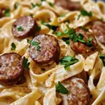 One-Pot Spicy Cajun Sausage Alfredo