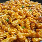 One-Skillet BBQ Chicken & Cheddar Pasta