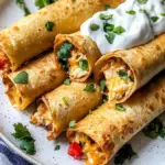 Oven Baked Chicken Taquitos Recipe