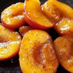 Pan Fried Peaches