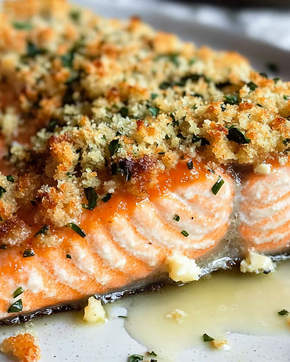 Panko Crusted Salmon